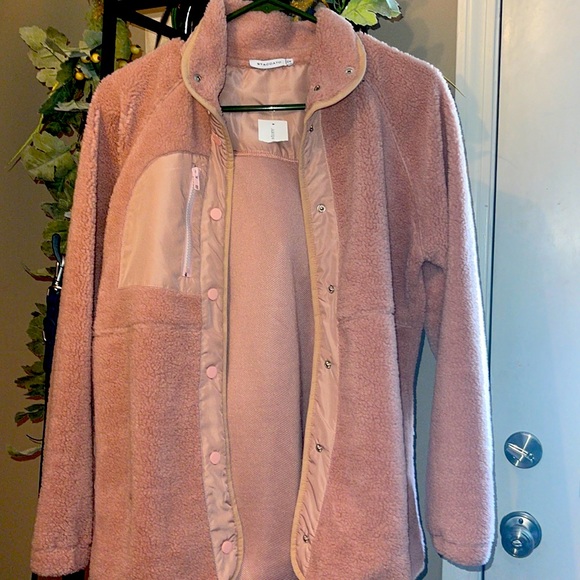 Staccato Jackets & Blazers - NWT Staccato jacket. Pink with 2 pockets and a front chest pocket. Very cute!
